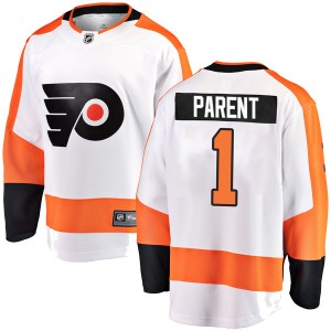 Bernie Parent Youth Fanatics Branded Philadelphia Flyers Breakaway White Away Jersey