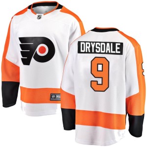 Jamie Drysdale Men's Fanatics Branded Philadelphia Flyers Breakaway White Away Jersey