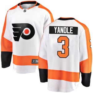 Keith Yandle Men's Fanatics Branded Philadelphia Flyers Breakaway White Away Jersey