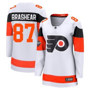 Donald Brashear Women's Fanatics Branded Philadelphia Flyers Breakaway White 2024 Stadium Series Jersey