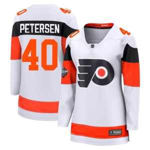 Cal Petersen Women's Fanatics Branded Philadelphia Flyers Breakaway White 2024 Stadium Series Jersey