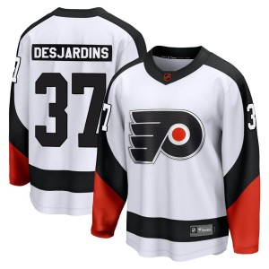 Eric Desjardins Youth Fanatics Branded Philadelphia Flyers Breakaway White Special Edition 2.0 Jersey